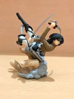 進撃の巨人　ガチャ　ミカサ　海洋堂