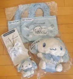 シナモロールくじマスコット トートバッグ リボンチャーム ヘア