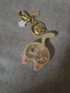 レジン　ねこのお尻　シェイカー
