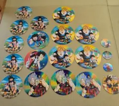ドラゴンボールZ　メンコ　丸メンコ　パンキ キラ　セット売り