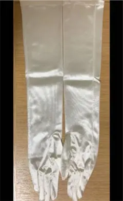 ロンググローブ（サテン生地）