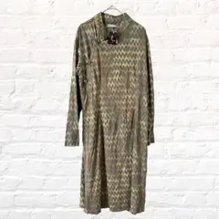 マナ 超美品 ワンピース ロング丈 アオザイ風 ろうけつ染 新品タグ付き 希少