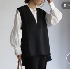 フリンジベスト　ボンジュールサガン