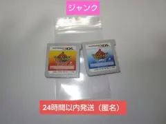 [ジャンク]妖怪ウォッチバスターズ 赤猫団 白犬隊 　2本セット　3DS