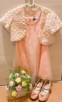 結婚式♡ボレロ付きドレス