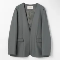未使用品 stola. ノーカラージャケット サイズ38のサムネイル