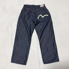 格安］エビスデニム EVISU ヒッコリー ヘリンボーンパンツ W33 - メルカリ