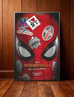 マーベル スパイダーマン ポスター グッズ アベンジャーズ ファー 