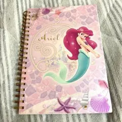 【美品】ディズニー　アリエル　リングノート　リトルマーメイド