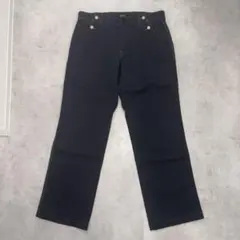 00s BURBERRY BLACKLABEL ワイドストレートパンツ ブラックのサムネイル