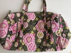 Vera Bradley キルティング ボストンバッグ 花柄のサムネイル