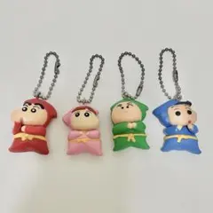 ねんどアートマスコットスイング　クレヨンしんちゃんかざまくんまさおくんネネちゃん