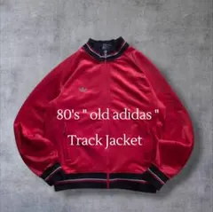 80s old adidas オールドアディダスtechno トラックジャケット