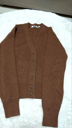 UNIQLO ブラウン カーディガン Sサイズ