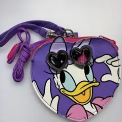 東京ディズニーリゾート　デイジーダック　ハート型コインケース