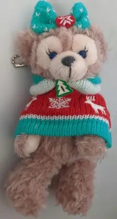 2011 クリスマス　シェリーメイ　ぬいぐるみバッジ