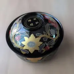 象彦 長寛造 漆器 蓋付椀 金蒔絵 花文様 新品未使用 - メルカリ