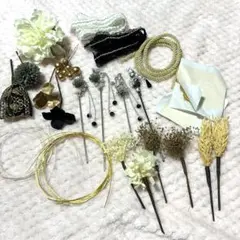 髪飾りセット 成人式 卒業式 和装小物