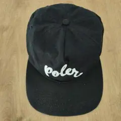 POLER　キャップ　ブラック