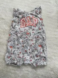 GAP 花柄ロンパース 6-12ヶ月