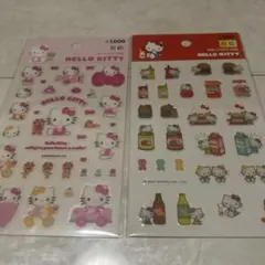 韓国ダイソー 韓国限定 ハローキティ 2シートセット Sanrio サンリオ