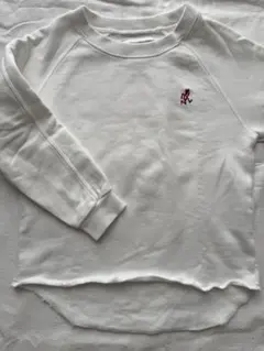 GRAMICCI ホワイト トレーナー 110