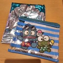 スシロー はぴだんぶい コラボ限定ファスナーポーチ