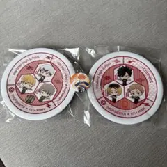 ハイキュー!! ✖️くら寿司コラボ　お皿　缶バッジ