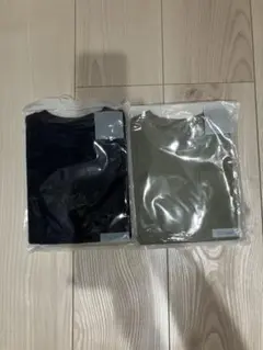 gu 半袖　Tシャツ　カットソー　90 ワッフル　定番　新品　セット　まとめ売りのサムネイル