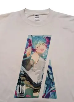 BIGHEAD 初音ミク Tシャツ ホワイト XL
