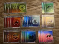 ポケモンカード 基本エネルギー ホロ 30枚セット