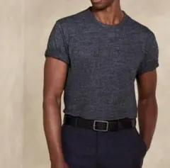 BANANA REPUBLIC　メンズ　半袖Tシャツ　クイックドライ　グレーのサムネイル