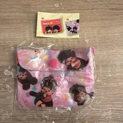 モンチッチ ガチャ フラットコインケース　B