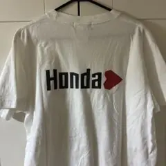 本日発送　美品レア　ホンダ　 HONDA ハートロゴ 企業Tシャツ ホワイトのサムネイル