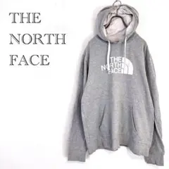 ◆ザノースフェイス プリントロゴパーカー フーディー フード付き プルオーバー