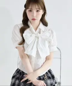 Lapion and Chouchou Shirt Blouse ホワイト - メルカリ