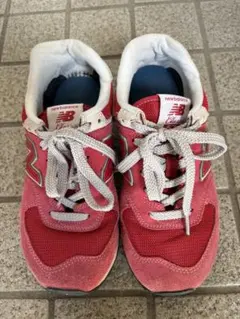 New Balance ニューバランス 574Classic スニーカー レッド