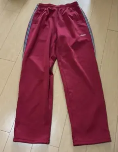 asics アシックス ジャージ パンツ 赤 XOサイズのサムネイル