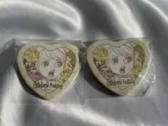 サンジのここがオールブルーだ ハート缶バッジコレクション 第1弾　プリン　2点