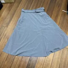 ベルト付切替フレアスカート PROPORTION BODY DRESSING