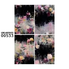 00533 コラージュ素材 12枚 ペーパー/ステッカー CREARTISTZ