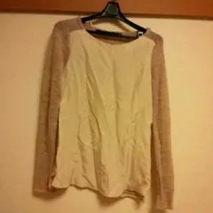 ZARA 切り替えニット