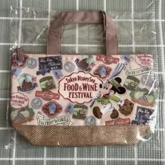 ランチケース　新品　ディズニーシー　フード＆ワインフェスティバル　スーベニア