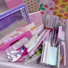 紙モノ✤メモ帳等、文具70サイズ大量まとめ売り