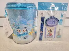 東京ディズニーリゾート 25周年 ポップコーンバケット　ジュビリーバッチ　セットのサムネイル