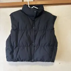 美品　ユニクロC クロップドダウンベスト　2024年
