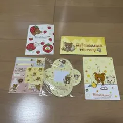 【当時物】平成レトロ・平成女児　リラックマシール、メモセット