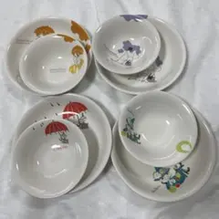 ムーミン サラダボウル パスタカレー皿 8点セット