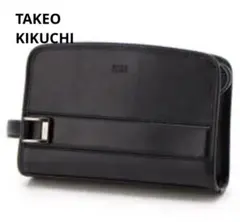 タケオキクチ セカンドバッグ 本革 レザー クラッチバッグ