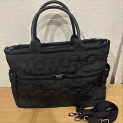 未使用 MARY QUANTトートバック キルティング A4可能